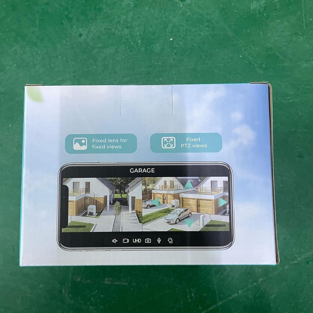 ANBIUX Dual Lens Outdoor Security Camera – 5× Zoom, Auto‑Tracking, 30 m Color Night Vision, Two‑Way Audio (IP66)