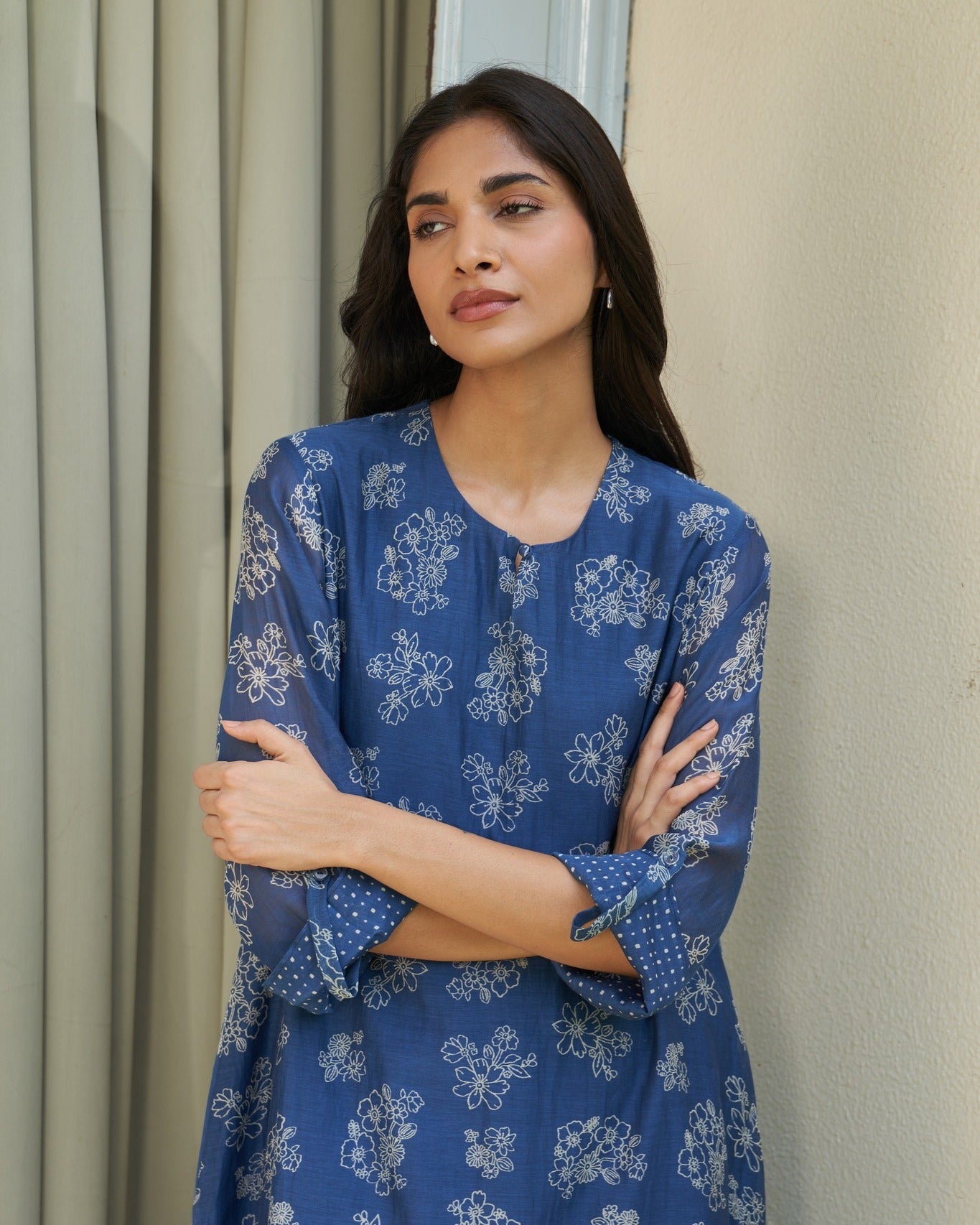 "Midnight Mustard Cotton Charm"