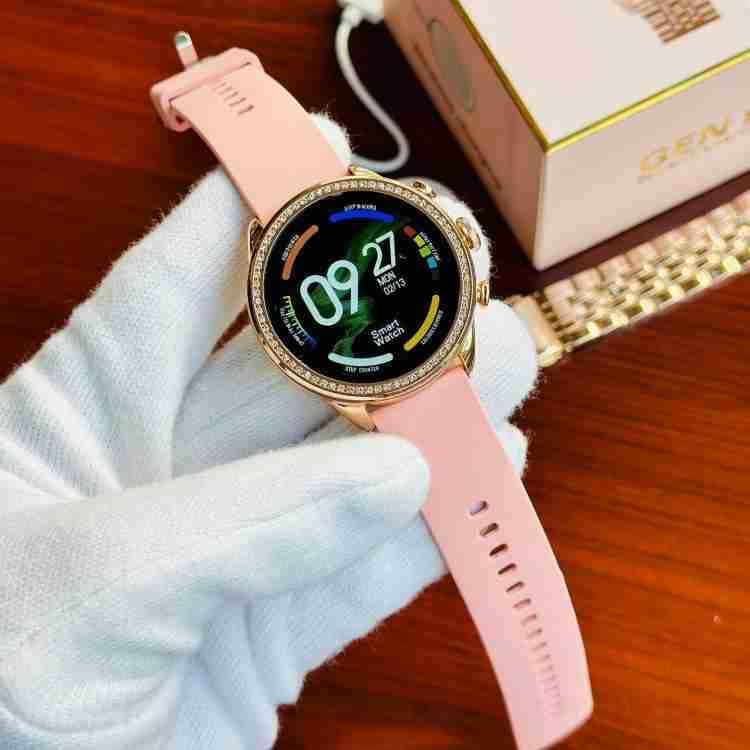 Gen9 Diamond‑Strap HD Display Smartwatch – Bluetooth Calling, Notifications, Fitness & Sleep Tracker