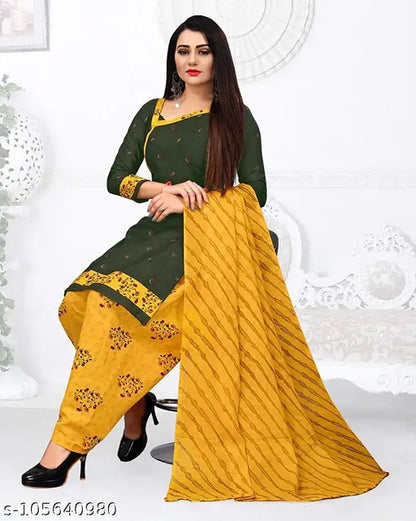 Women’s 100% Cotton Unstitched Suit Salwar – 2.25m