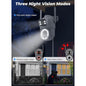 ANBIUX Dual Lens Outdoor Security Camera – 5× Zoom, Auto‑Tracking, 30 m Color Night Vision, Two‑Way Audio (IP66)