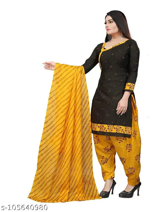 Women’s 100% Cotton Unstitched Suit Salwar – 2.25m