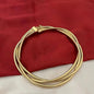 Bold Elegance Gold‑Plated Statement Necklace