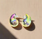 Stylish Western Water‑Drop Earrings for Women – Gold-Tone Alloy Drop Studs