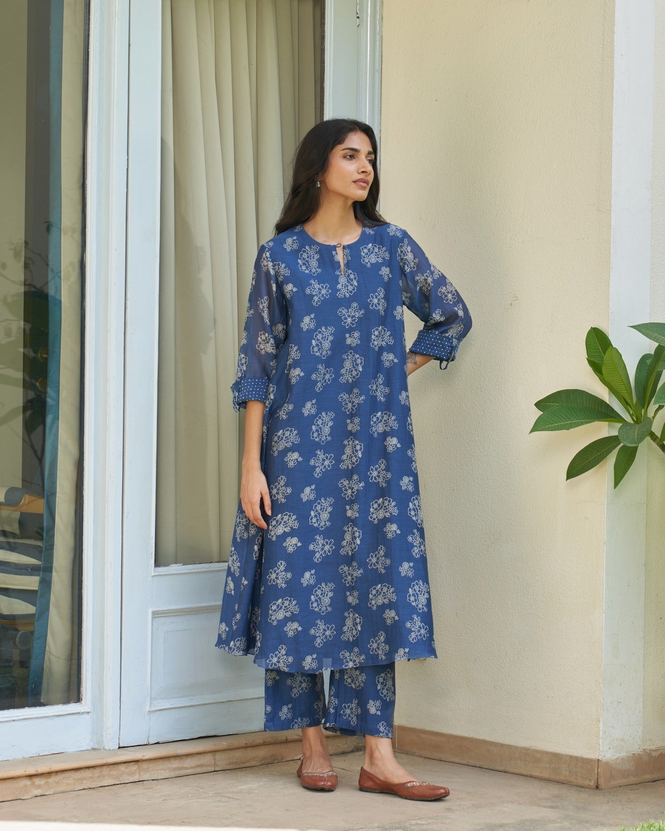 "Midnight Mustard Cotton Charm"