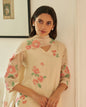 "Ivory Meadow Cotton Elegance"
